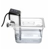 Deksel voor GN containers met uitsparing voor sous vide stick  HENDI  GN 1/1  Transparant  530x325mm