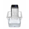 Deksel voor GN containers met uitsparing voor sous vide stick  HENDI  GN 1/1  Transparant  530x325mm