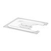 Couvercle gastronorme avec encoche pour thermoplongeur  HENDI  GN 1/2  Transparent  265x325mm