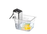 Couvercle gastronorme avec encoche pour thermoplongeur  HENDI  GN 1/2  Transparent  265x325mm