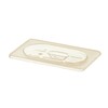 Couvercle gastronorme resistant aux temperatures elevees  HENDI  GN 1/9  Transparent  176x108mm