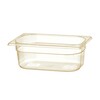 Bac gastronorme 1/4 resistant aux temperatures elevees  HENDI  GN 1/4  2 6L  Transparent  265x162x H 100mm