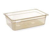 Bac gastronorme 1/1 resistant aux temperatures elevees  HENDI  GN 1/1  9L  Transparent  530x325x H 65mm