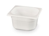Container GN 1/6 wit polycarbonaat  HENDI  GN 1/6  2 4L  Wit  176x162x H 150mm