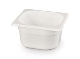 Container GN 1/6 wit polycarbonaat  HENDI  GN 1/6  2 4L  Wit  176x162x H 150mm