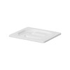 Couvercle gastronorme  HENDI  GN 1/6  Blanc  176x162mm