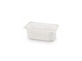 Bac gastronorme 1/4  HENDI  GN 1/4  1 8L  Blanc  265x162x H 65mm