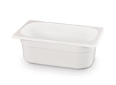 Bac gastronorme 1/4  HENDI  GN 1/4  1 8L  Blanc  265x162x H 65mm