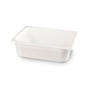 Bac gastronorme 1/2  HENDI  GN 1/2  4L  Blanc  325x265x H 65mm
