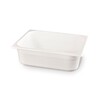 Bac gastronorme 1/2  HENDI  GN 1/2  4L  Blanc  325x265x H 65mm