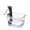 Couvercle gastronorme avec encoche pour thermoplongeur  HENDI  GN 1/2  Transparent  265x325mm