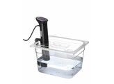 Couvercle gastronorme avec encoche pour thermoplongeur  HENDI  GN 1/2  Transparent  265x325mm