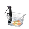 Couvercle gastronorme avec encoche pour thermoplongeur  HENDI  GN 1/2  Transparent  265x325mm