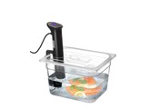 Couvercle gastronorme avec encoche pour thermoplongeur  HENDI  GN 1/2  Transparent  265x325mm