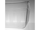 Bac Gastronorme 2/1  HENDI  GN 2/1  58L  Transparent  650x530x H 200mm