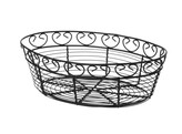 Corbeille en fil deco ovale  HENDI  255x160x H 80mm