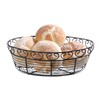 Corbeille en fil deco ovale  HENDI  255x160x H 80mm