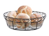 Corbeille en fil deco ovale  HENDI  255x160x H 80mm