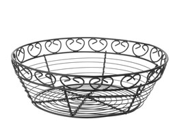 Draadmandje deco rond  HENDI   250x H 80mm