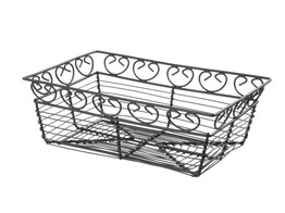 Draadmandje deco rechthoekig  HENDI  230x150x H 80mm