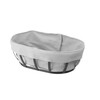 Corbeille a pain avec sachet  HENDI  ovale  250x160x H 75mm