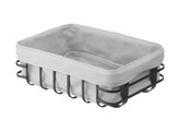 Corbeille a pain avec sachet  HENDI  rectangulaire  250x180x H 85mm