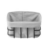 Corbeille a pain avec sachet  HENDI  carre  190x190x H 100mm