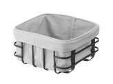 Corbeille a pain avec sachet  HENDI  carre  190x190x H 100mm