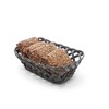 Corbeilles tressees   HENDI  ovale  Noir  225x130x H 55mm