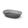 Corbeilles tressees   HENDI  ovale  Noir  320x230x H 55mm