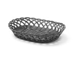 Corbeilles tressees   HENDI  ovale  Noir  320x230x H 55mm