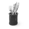 Corbeille a couvert  HENDI  Gris clair   100x H 120mm