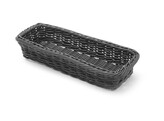 Corbeille a couvert  HENDI  Noir  270x100x H 45mm