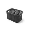 Corbeille a couvert  HENDI  Noir  260x180x H 150mm