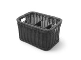Corbeille a couvert  HENDI  Noir  260x180x H 150mm