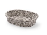 Corbeille a pain ovale  HENDI  Gris clair  320x230x H 70mm