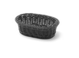 Corbeille a pain ovale  HENDI  Noir  190x120x H 60mm