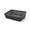 Panier de boulangerie incline  HENDI  Noir  400x300x H 120mm