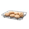 Corbeille a pain avec bord en inox  HENDI  Gris clair  400x300x H 50mm