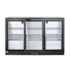 Backbar koelkast met drie schuifdeuren  Arktic  254L  Zwart  230V/160W  1350x520x H 865mm