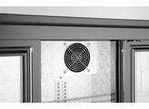 Backbar koelkast met drie schuifdeuren  Arktic  254L  Zwart  230V/160W  1350x520x H 865mm