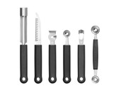 Trousse decoration - 6 pieces  HENDI  Noir  280x100x H 50mm