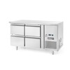 Koelwerkbank met 4 lades Profi Line 280L  Arktic  Profi Line  230V/250W  1360x700x H 858mm