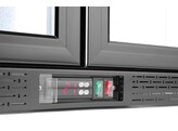 Backbar koelkast met dubbele deur  Arktic  158L  Zwart  230V/160W  900x530x H 870mm
