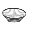 Panier a fruits oblique noir  HENDI   280x H 130mm
