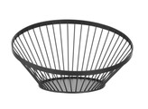 Panier a fruits oblique noir  HENDI   280x H 130mm