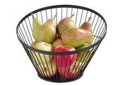 Panier a fruits oblique noir  HENDI   280x H 130mm