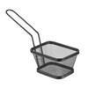 Frituurmandjes miniaturen stapelbaar zwart  HENDI  105x90x H 60mm