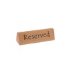Chevalet de table reserve  HENDI   reserved   152x44x H 44mm