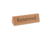 Chevalet de table reserve  HENDI   reserved   152x44x H 44mm